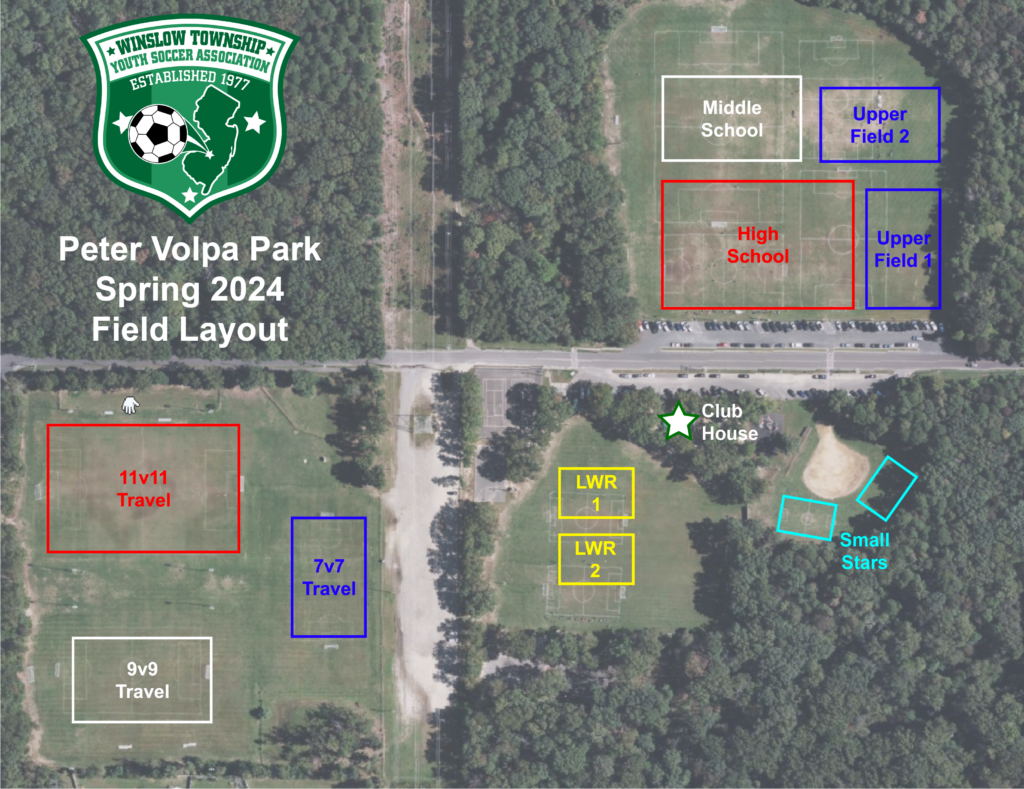 Volpa Field Layout Spring 2024